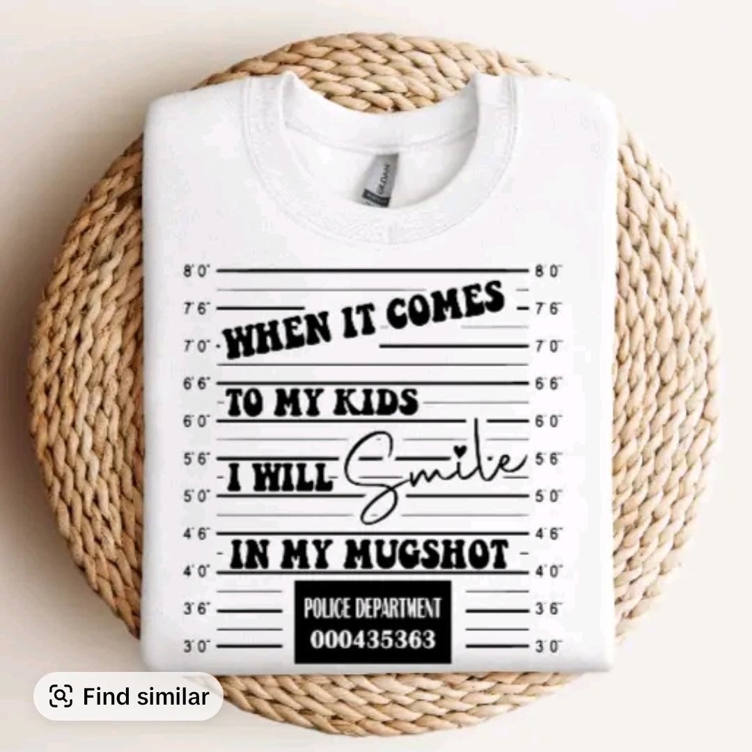 When It Comes to My Kids, I’ll Smile in My Mugshot